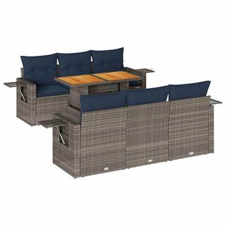 VidaXL Gartensofa set poly-rattan  