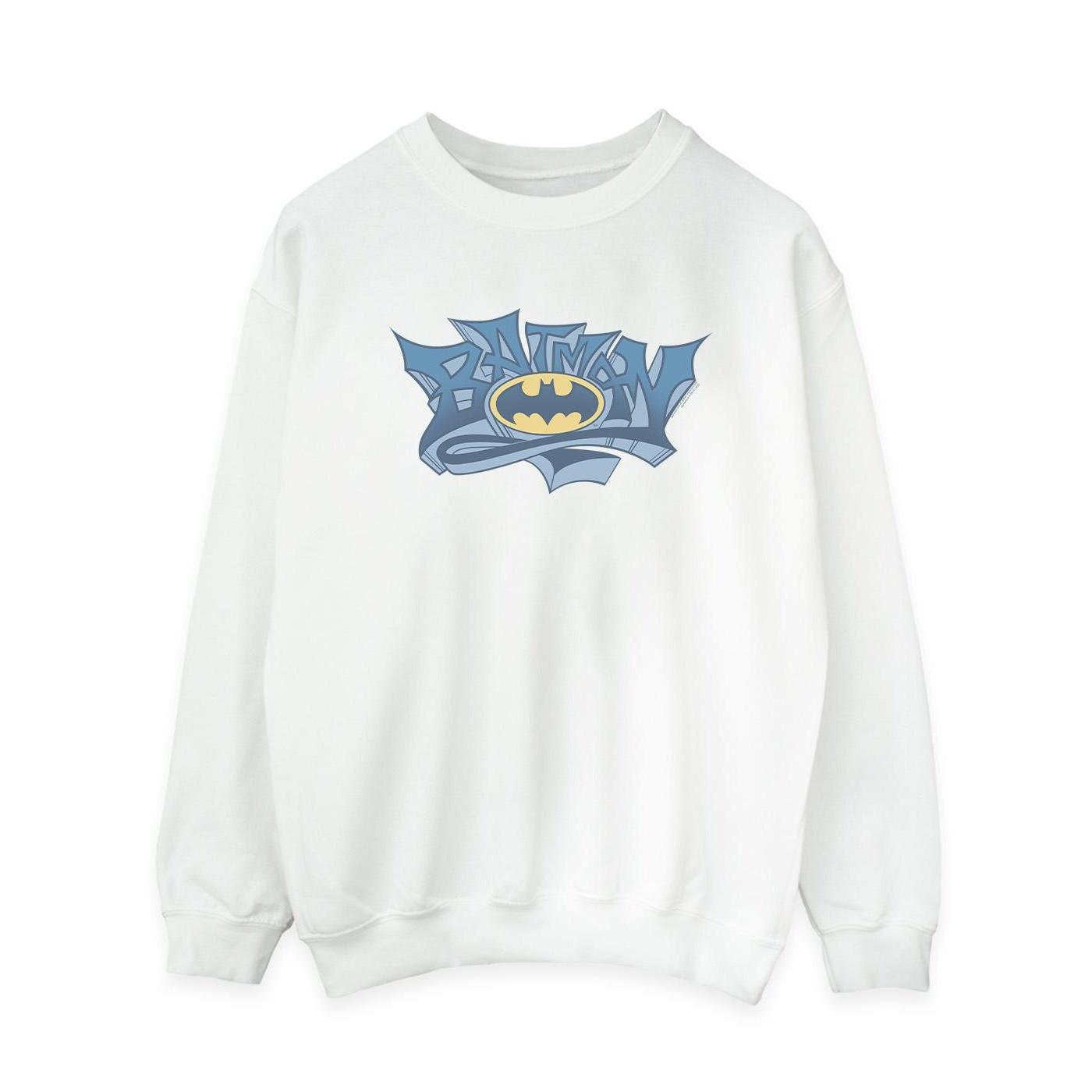 DC COMICS Batman Graffiti Logo Sweatshirt  
