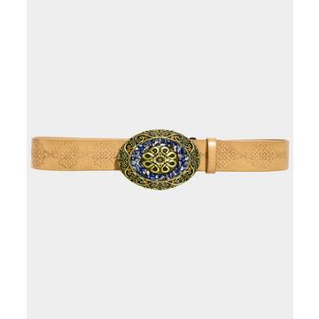 Ceinture Embossée Ornée