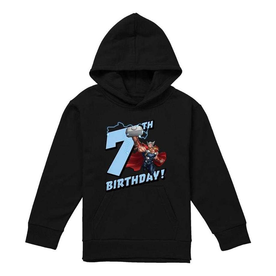 Sweat À Capuche 7ème Anniversaire Motif Thor