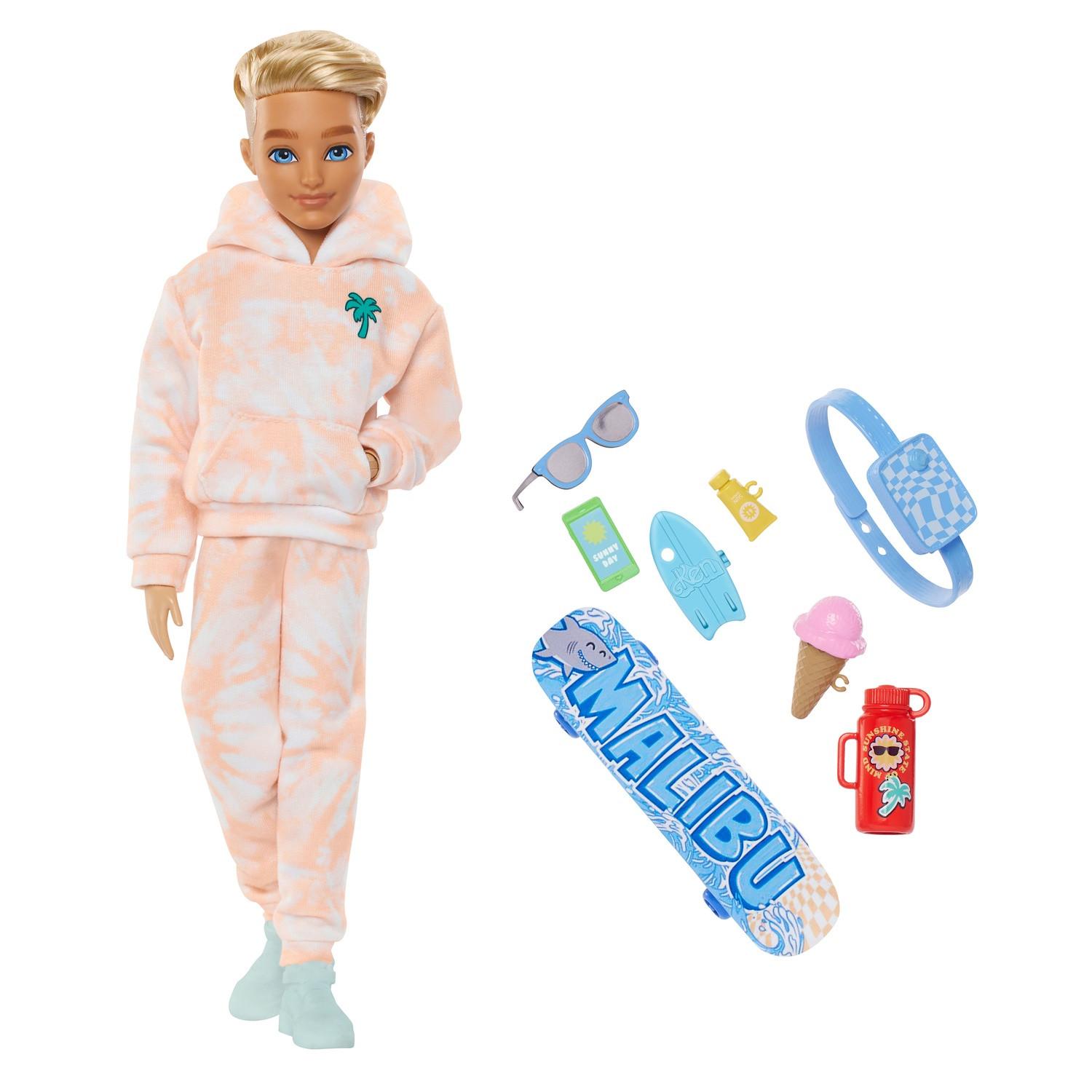 Barbie  Dream Besties Ken mit Skateboard 