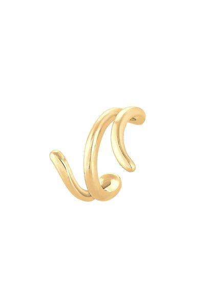 Elli  Boucles d'Oreilles Earcuff Simple Tordu 