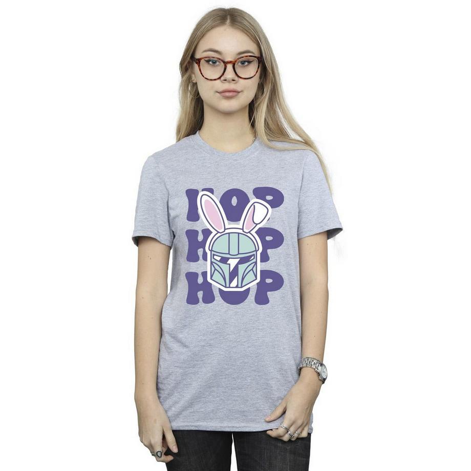 STAR WARS Star Wars The Mandalorian Hop Into Easter T-Shirt  