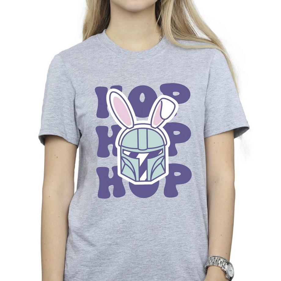 STAR WARS Star Wars The Mandalorian Hop Into Easter T-Shirt  