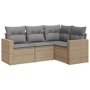 Garten sofagarnitur poly-rattan