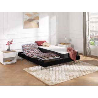 Vente-unique Lit électrique relaxation tout plots matelas ressorts ensachés mémoire forme PHANES de DREAMEA moteurs OKIN  