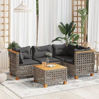 VidaXL Garten sofagarnitur poly-rattan  