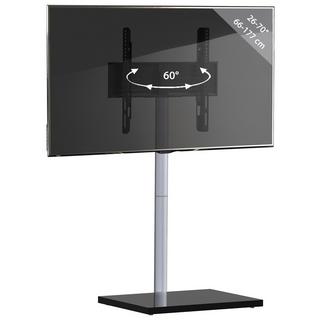 VCM TV Standfuß |Ständer Fernseh Rack | Maße ca. H. 100 x B. 60 x T. 45 cm - Nalano  