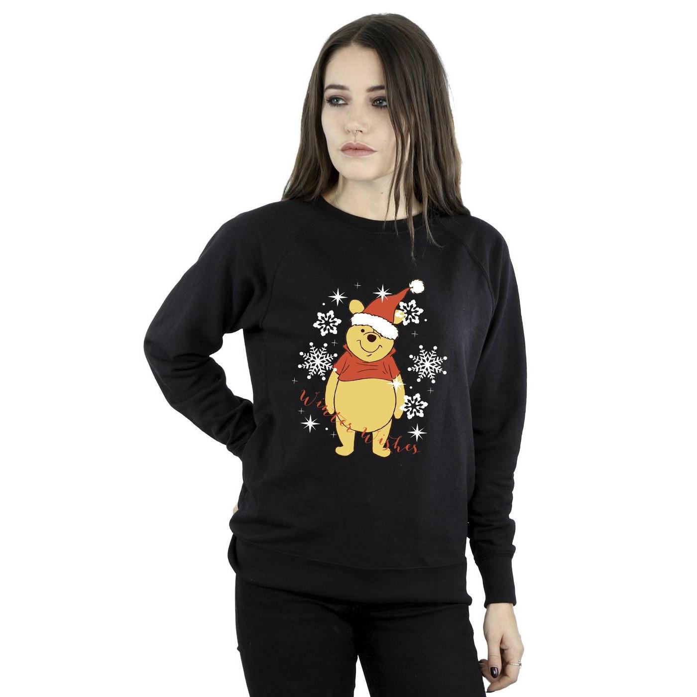 Disney  Winnie The Pooh Winter Wishes Sweatshirt 