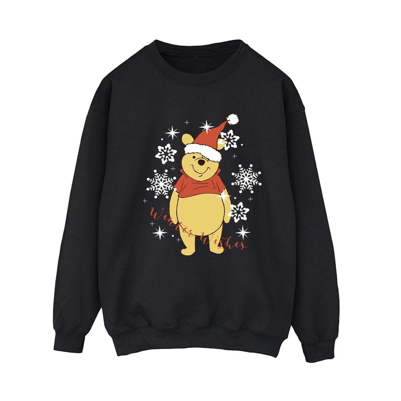 Disney  Winnie The Pooh Winter Wishes Sweatshirt 