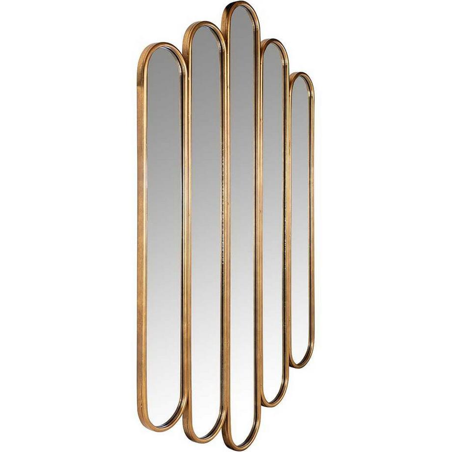 mutoni Miroir Chelsey doré 100x160  