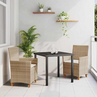 VidaXL Gartenessen poly-rattan  