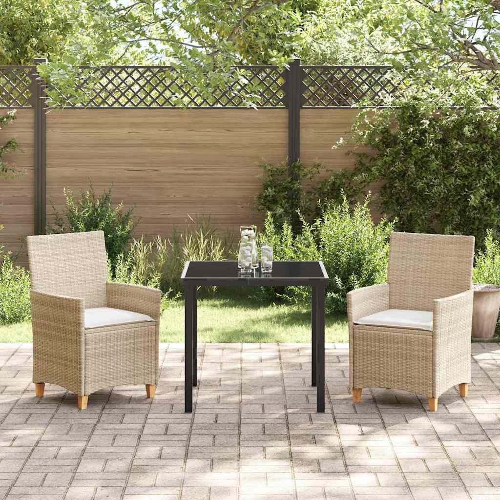 VidaXL Gartenessen poly-rattan  