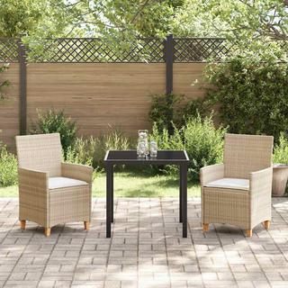 VidaXL Gartenessen poly-rattan  