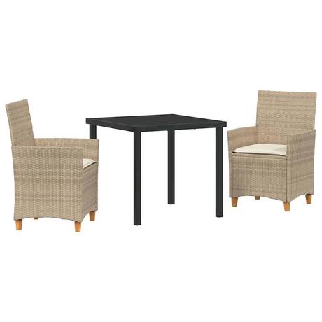 VidaXL Gartenessen poly-rattan  