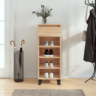 VidaXL Armoire à chaussures bois d'ingénierie  