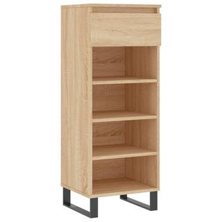 VidaXL Armoire à chaussures bois d'ingénierie  