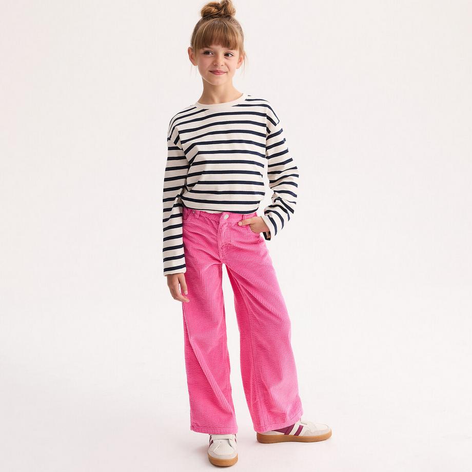 Weite Cordhose mit 5 Taschen