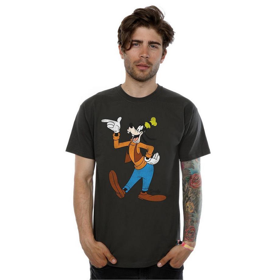 Disney T-Shirt a Maniche Corte con Stampa Grafica Goofy  