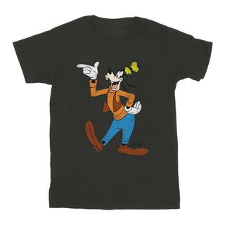 Disney T-Shirt à Manches Courtes Imprimé Graphique Goofy  