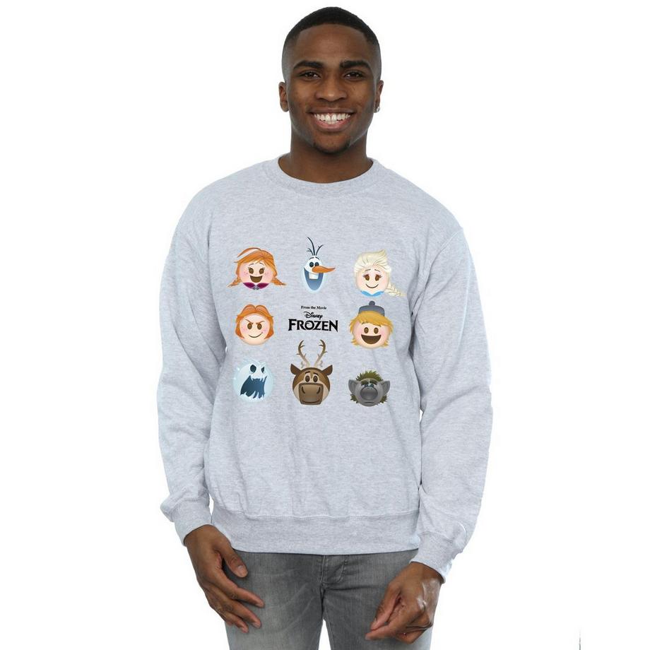 Disney Frozen Emoji Charakter Sweatshirt  