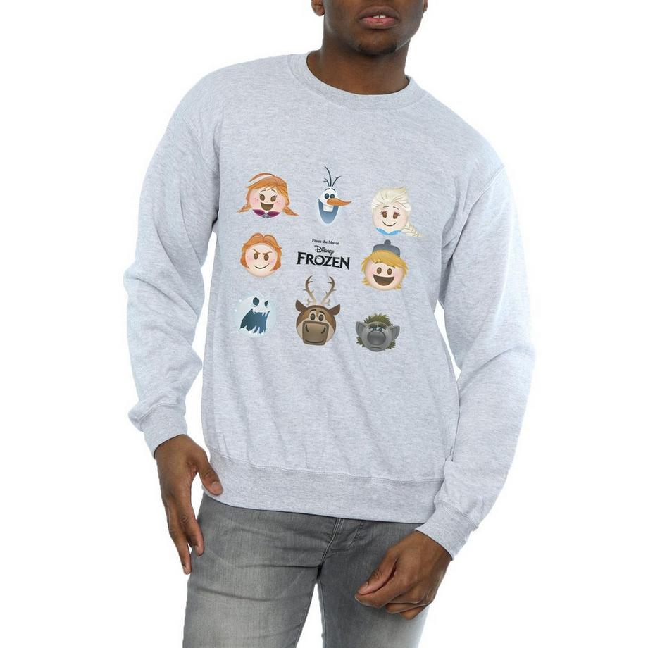 Disney Frozen Emoji Charakter Sweatshirt  