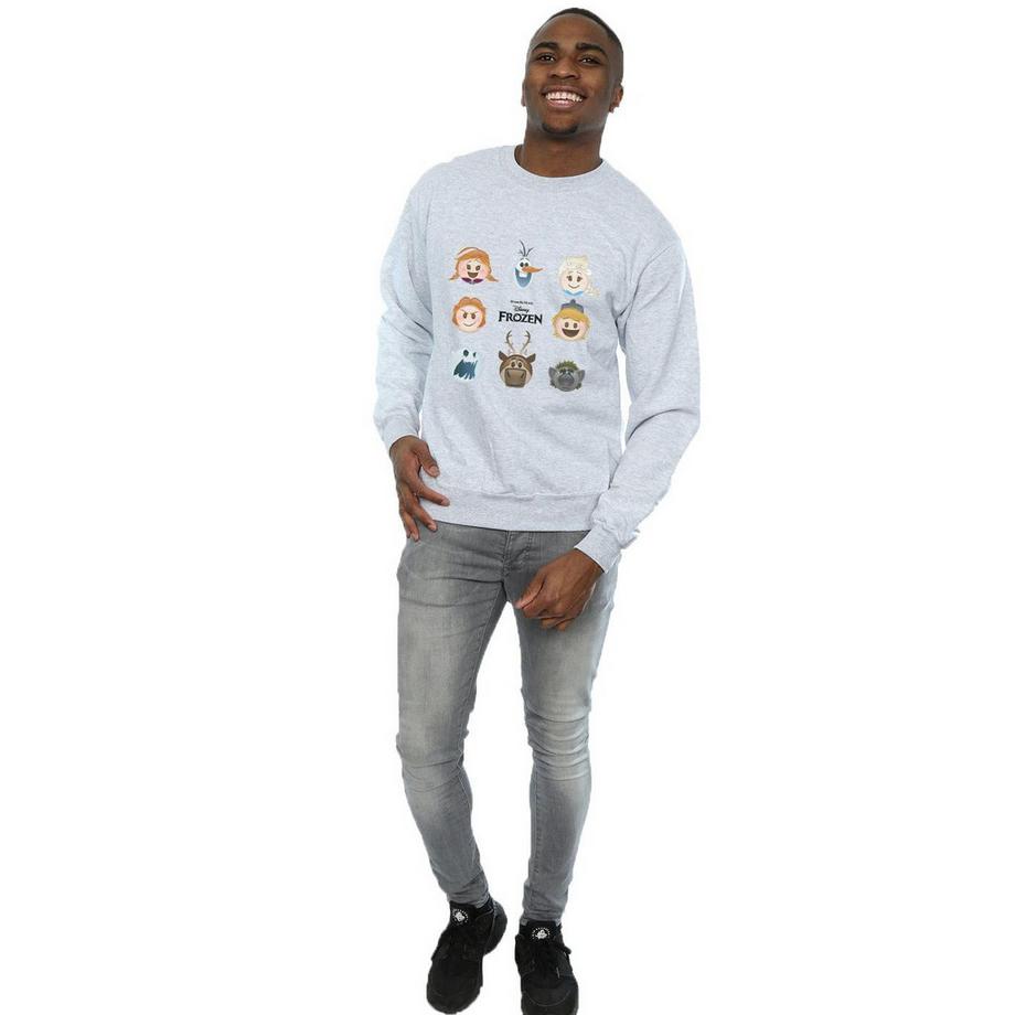Disney Frozen Emoji Charakter Sweatshirt  