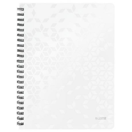 Leitz LEITZ Collegeblock WOW PP A4 4638-00-01 weiss kariert  
