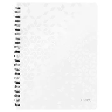 LEITZ Collegeblock WOW PP A4 4638-00-01 weiss kariert
