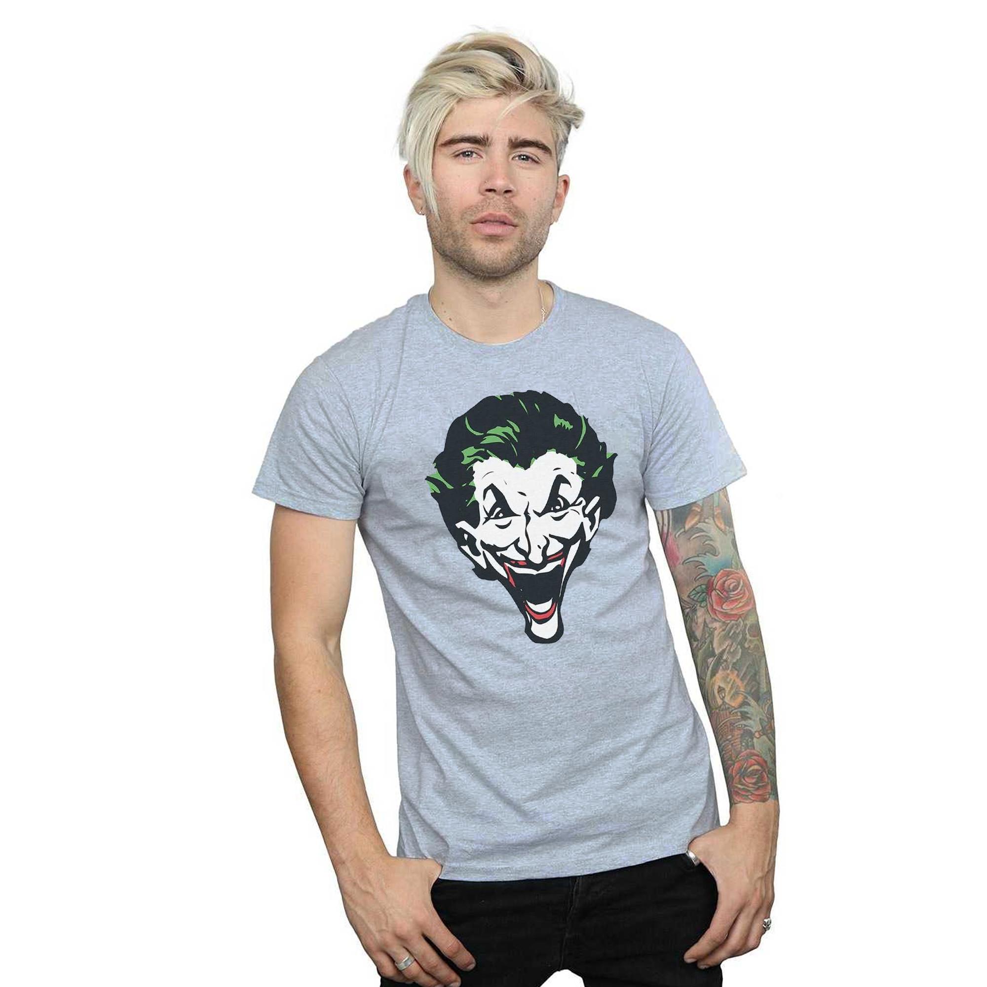 DC COMICS Joker Face Kurzarm T-Shirt  