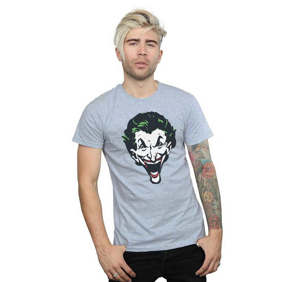 DC COMICS Joker Face Kurzarm T-Shirt  