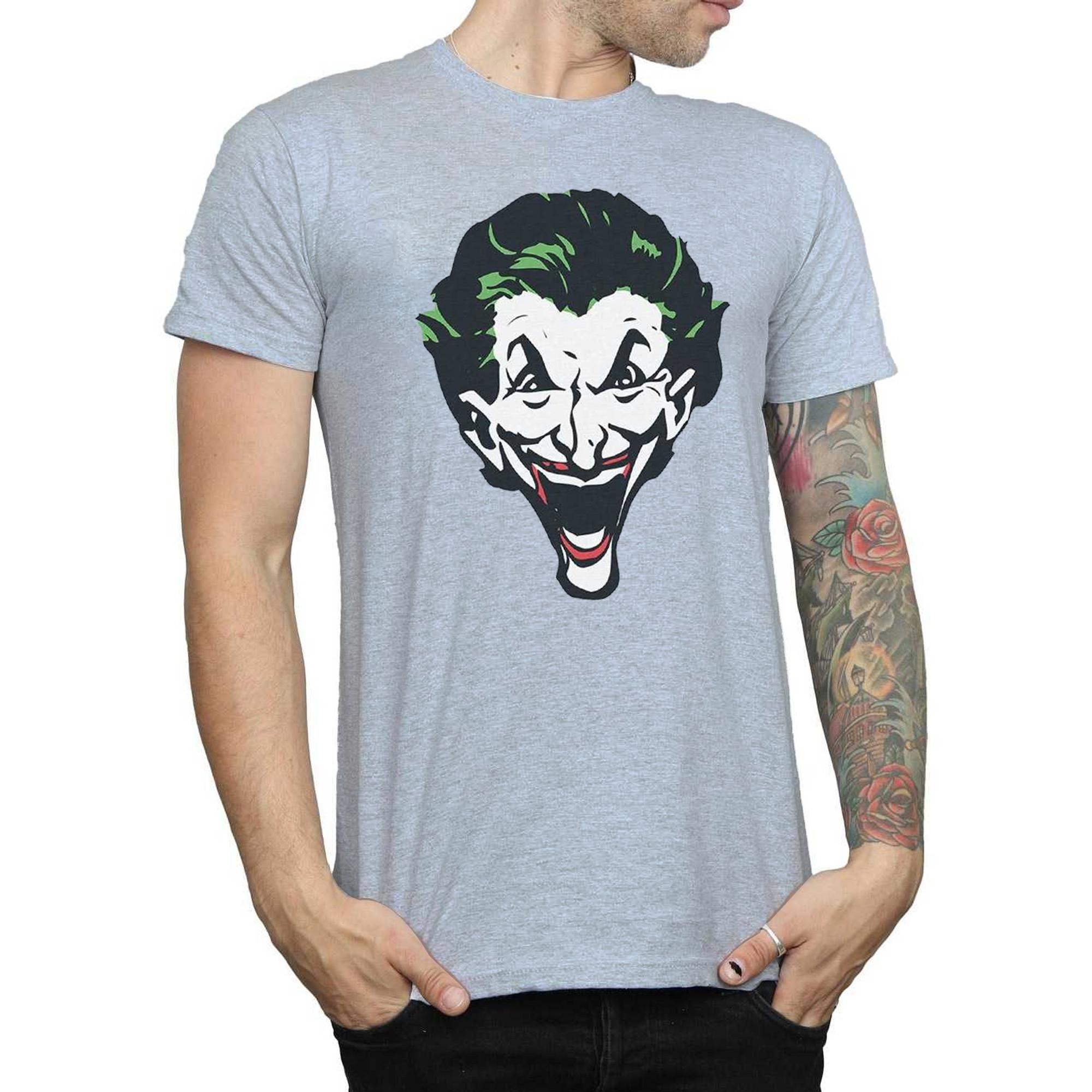 DC COMICS Joker Face Kurzarm T-Shirt  