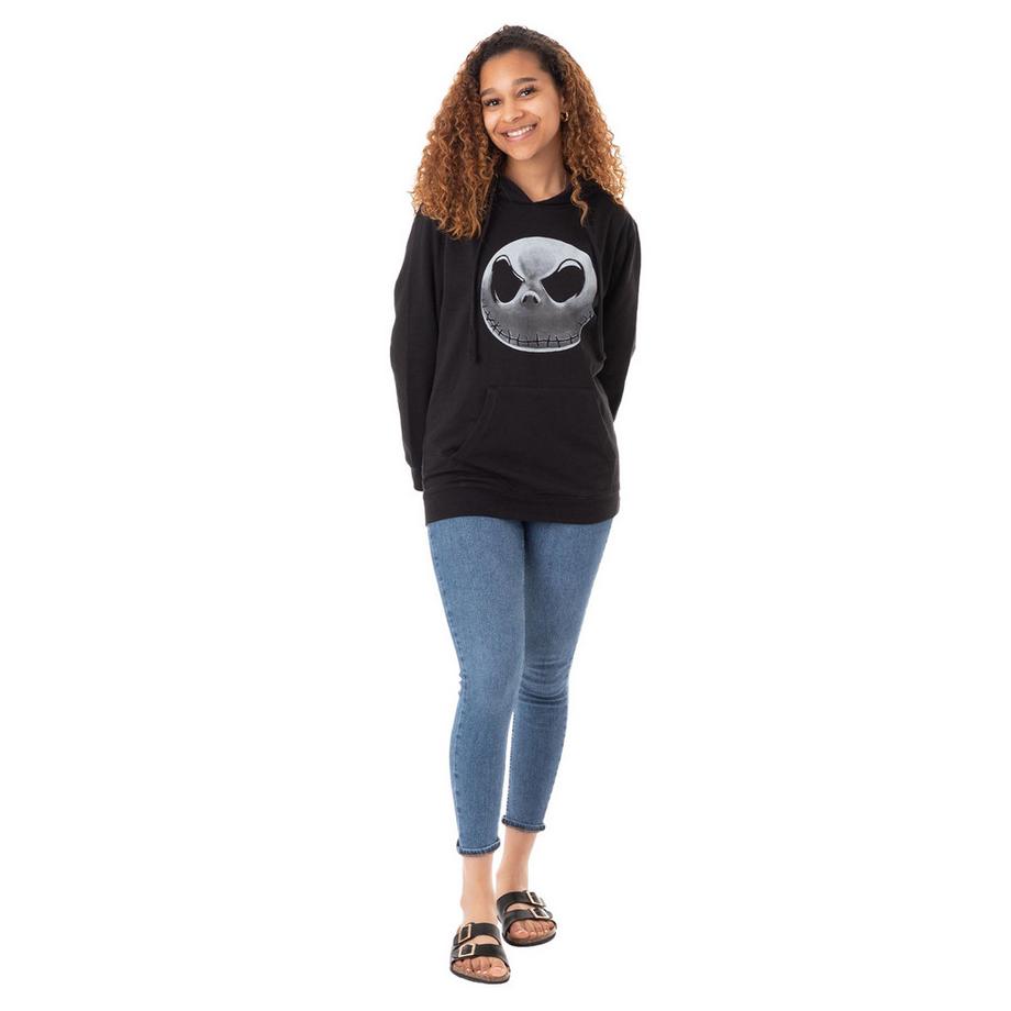 The Nightmare Before Christmas Felpa Con Cappuccio Logo  
