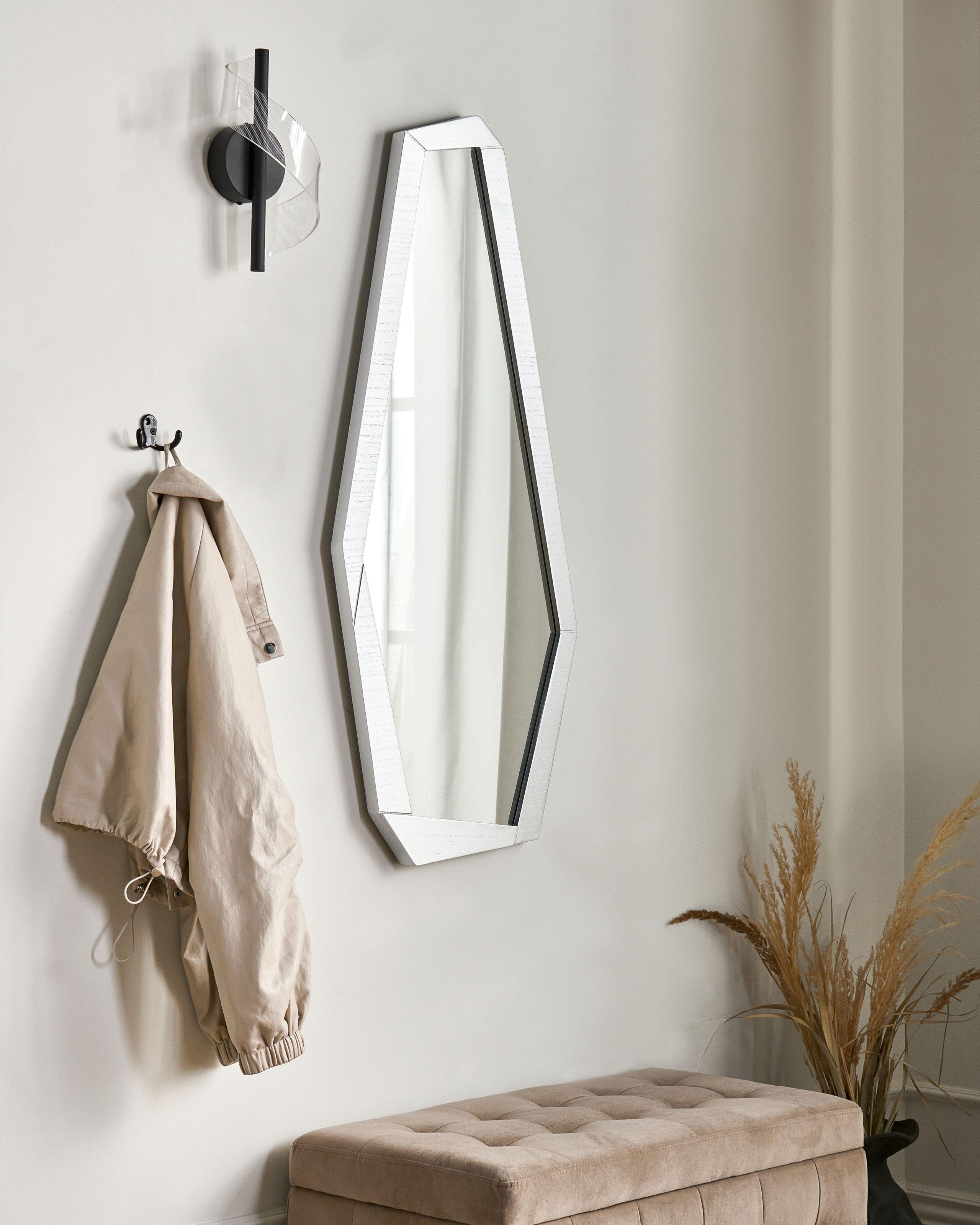 Beliani Specchio en Fibra a media densità (MDF) Moderno CHANU  