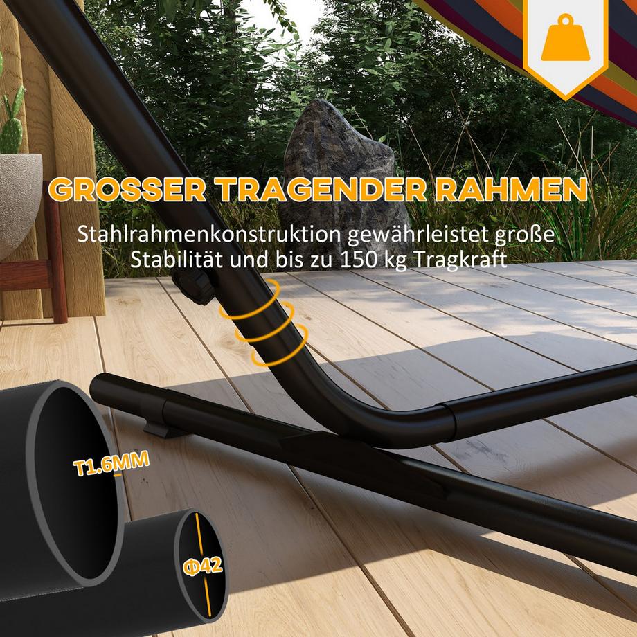 Outsunny Support pour hamac  