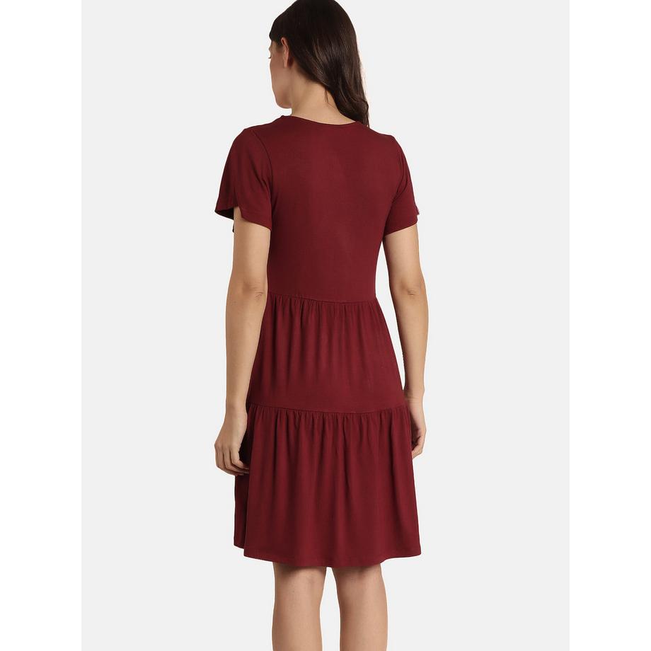 Admas Cute Robe Estivale Manches Courtes  