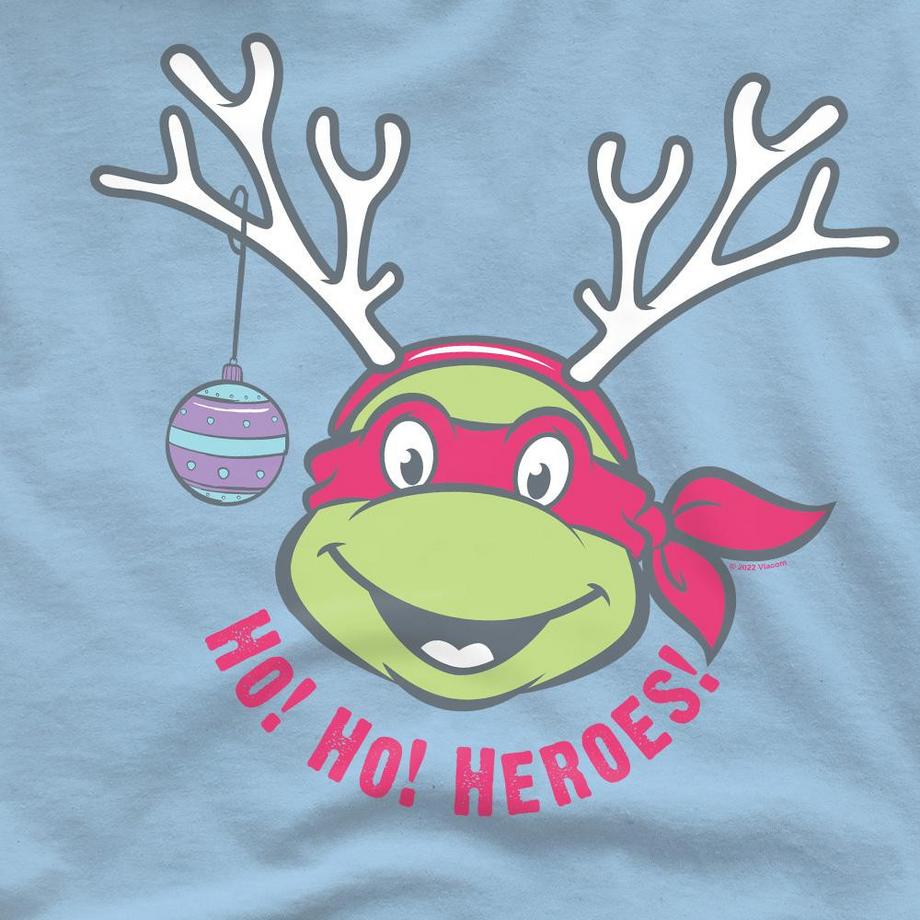 TEENAGE MUTANT NINJA TURTLE  Ho Ho Heroes Maglietta Natale Renna 