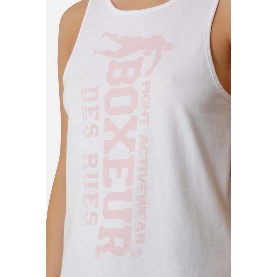 BOXEUR DES RUES Canotta Basic con Logo Frontale  