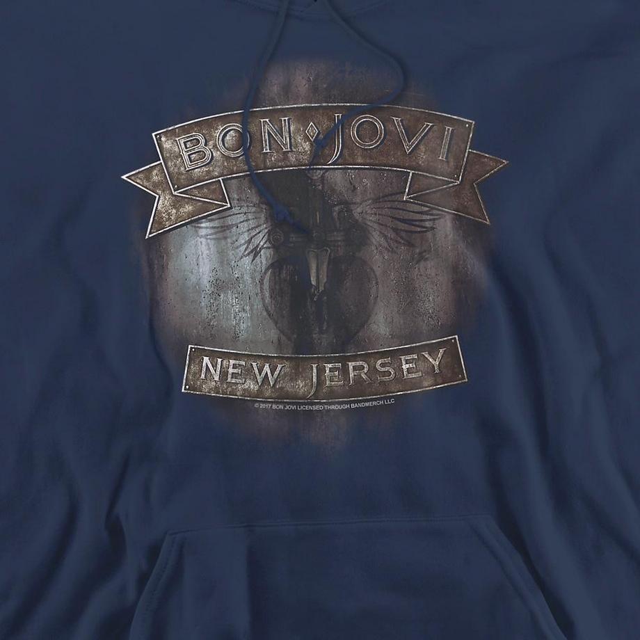 Bon Jovi  New Jersey Kapuzenpullover 