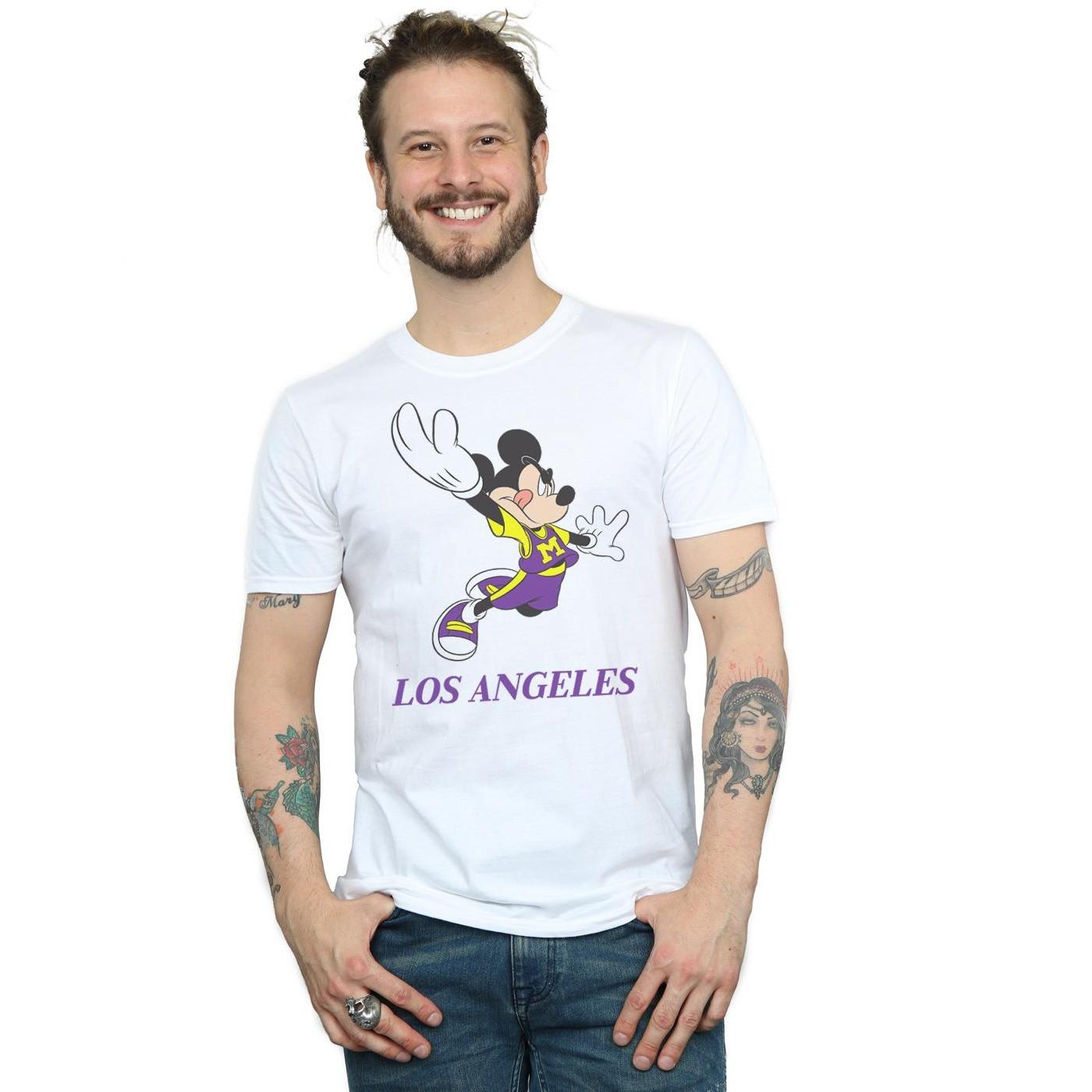 Disney Los Angeles Bedrucktes T-Shirt  