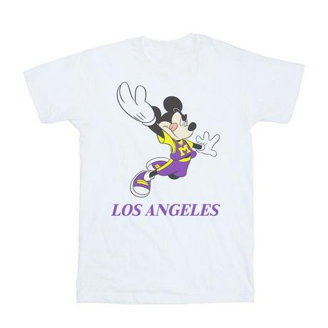 Disney Los Angeles Bedrucktes T-Shirt  