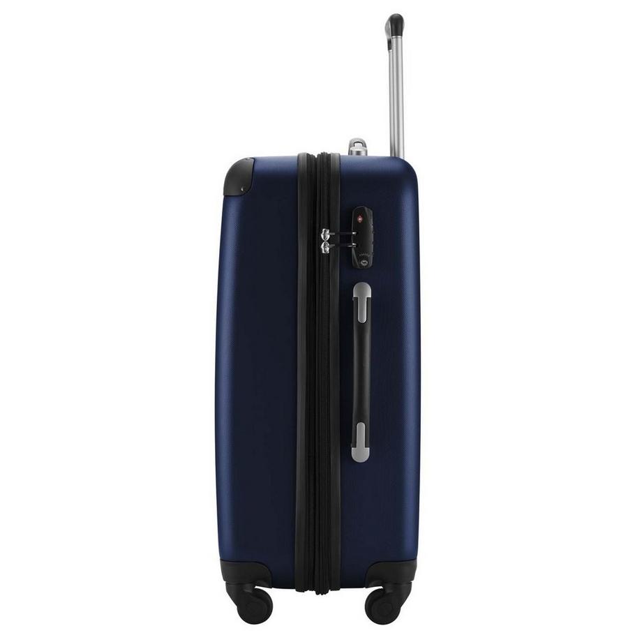 Hauptstadtkoffer ONE SIZE, Spree Valise rigide avec TSA surface mate bleu foncé  