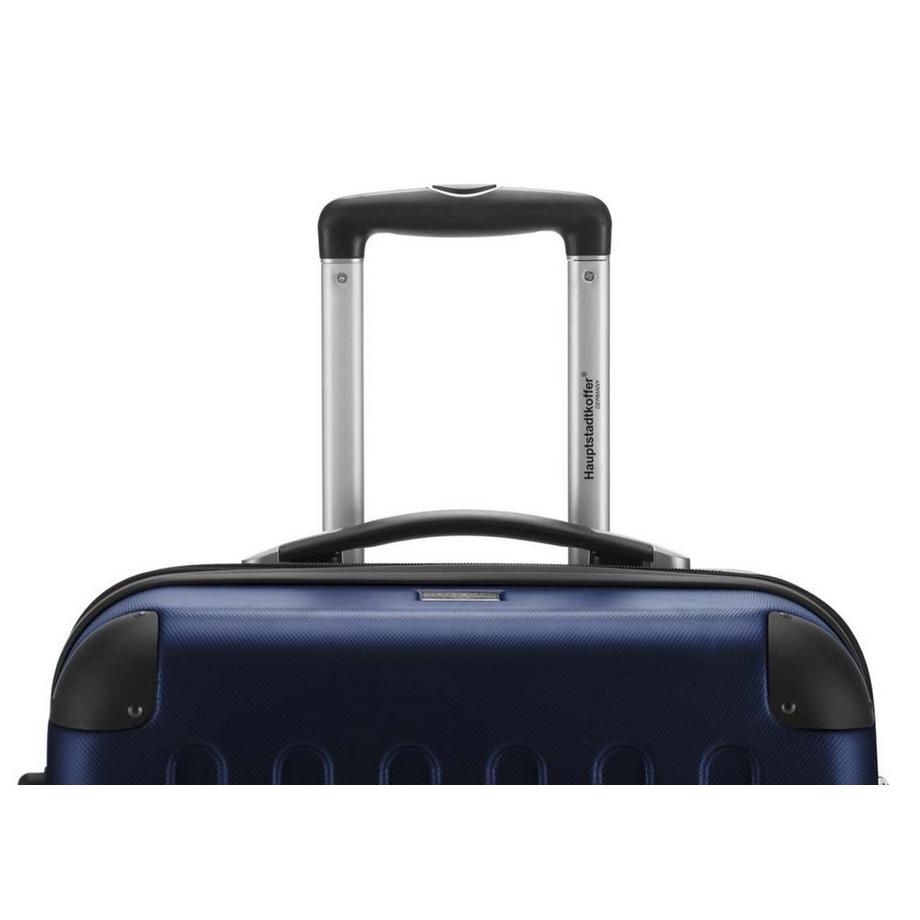Hauptstadtkoffer ONE SIZE, Spree Valise rigide avec TSA surface mate bleu foncé  