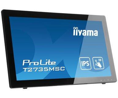 Iiyama  ProLite T2735MSC-B3 Computerbildschirm 68,6 cm (27 Zoll) 1920 x 1080 Pixel Full HD LED Touchscreen Schwarz Schwarz