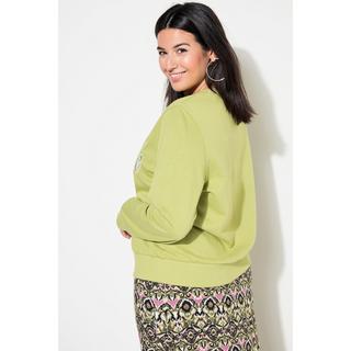 Studio Untold Sweatshirt Boxy Shape Stickerei  