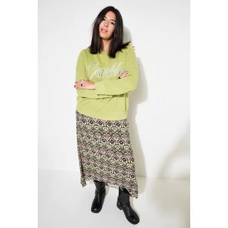 Studio Untold Sweatshirt Boxy Shape Stickerei  