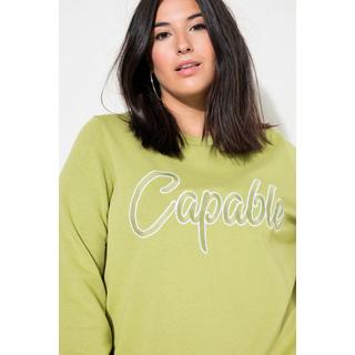Studio Untold Sweatshirt Boxy Shape Stickerei  