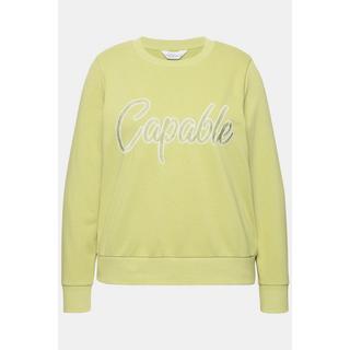 Studio Untold Sweatshirt Boxy Shape Stickerei  