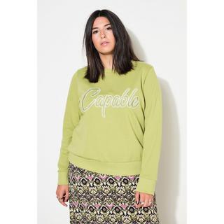 Studio Untold Sweatshirt Boxy Shape Stickerei  