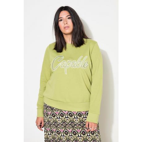 Studio Untold Sweatshirt Boxy Shape Stickerei  